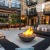 Eastline Grand courtyard fire pit and lounge seating